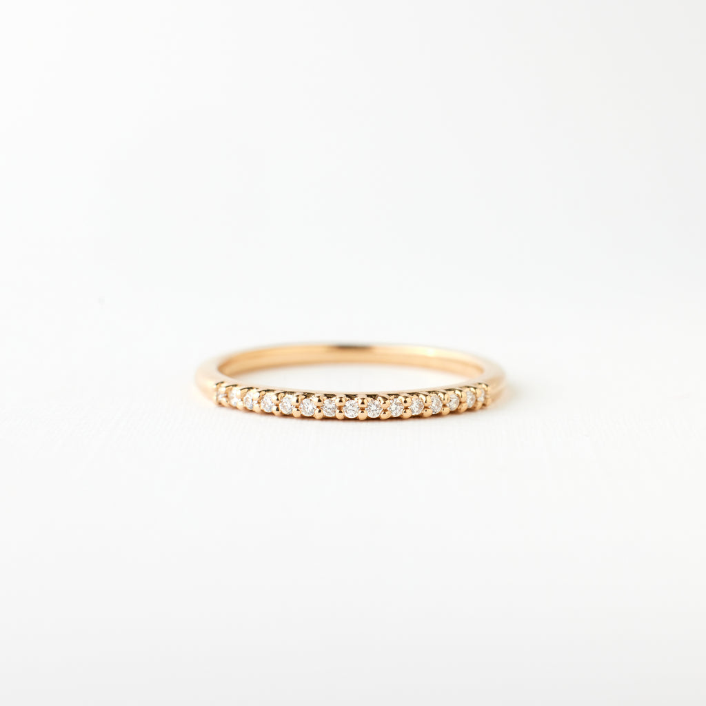 Classic Half Eternity Diamond Band