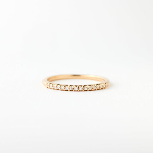 Classic Half Eternity Diamond Band